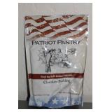 Patriot Pantry Meals Chocolate Pudding