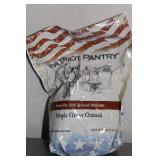 Patriot Pantry Meals Maple Grove Oatmeal