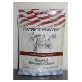 Patriot Pantry Meals Shreded Mozzarella Cheese
