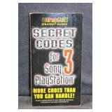 Secret Codes for Sony Playststion 3