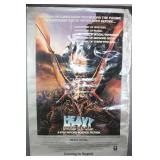 Vintage Original Heavy Metal   Poster 27 x 41