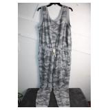 Jane and Dlanney Jumpsuit Gray Camo