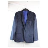 Marcraft Apparel Velour Navy Blazer  Printed fabir