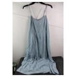 Becool Light Blue Sleeveless Sundress