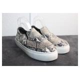Qupid Snake Print Sneakers