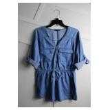 New Glory Chambray Utility Shirt/Dress