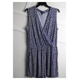 Banana Republic Cross Wrap Short Bodysuit w/pocket