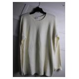 Cherokee Creamy White Crew Neck Sweater