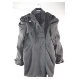 Takara Trench Coat, Charcoal Gray