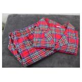 Holiday Time Holiday Plaid Pajama Set