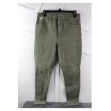 American Eagle Super High Rise Olive Green