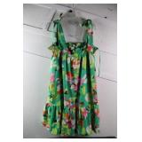 ee:some Boutique Colorful Shoulder Tie Dress
