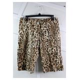 Suzette Animal Print Bermuda Shorts