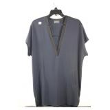 ASTR Navy & Black Trimmed Short Dress