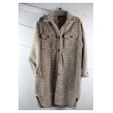 Forever21 Houndstooth Brown/Tan Button Down Shacke