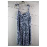 EAC Boutique Sundress, White & Blue