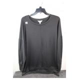 Time & True Black Sweater, Long Sleeve