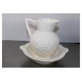 Vintage Wales Pitcher & Vase Japan  7 1/2