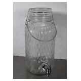 Circleware Textured Glasss Beverage Dispenser 12 1