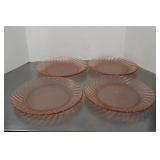 Vintage Fortecrisa Mexican Depression Glass Plates
