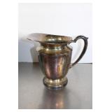 Vintage Bristol Silver Plated Pitcher  8 1/2