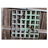 Vintage Wrought Iron Wall Art  34 1/2 x 35