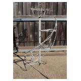 Vintage Wrought Iron Planter Staand  44"