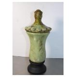 Vintage Ceramic Vases Glaze Finish 12 1/2