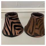 2-pc Animal Print Mini-Lamp Shades