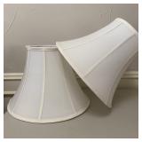 2-pc Wide Bell Shaped Lamp Shades
