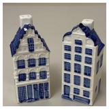 Vintage Delf Blue Designs Salt & Pepper Shakers