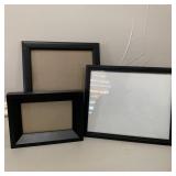 3-pc Black Frames