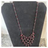 Artisan Style Necklace Features Lasrge Shell