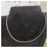 Minimalist Metal Choker or Wire Necklace