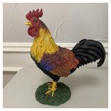 Vintage Resin Rooster Statue