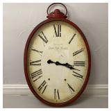 Grand Cafï¿½ Marsot Metal Wall Clock