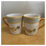 HomeTrends Oh La La Chicken Cups  2pcs