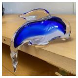 Blown Glass Dolphin