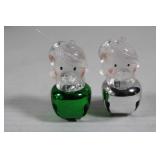 Jingle Buddies Polar Bear Frosted Glass
