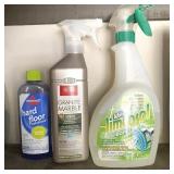 Cleaning Solutions Over Half Full