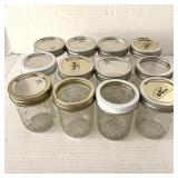 Lot of Jars 8 OZ