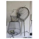 Wire Fish Basket & Aluminum Net