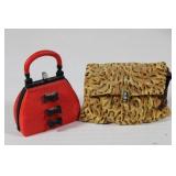 Vintage Nostalgia Resin Purses