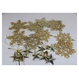 Lot of Star & Cluster Ornaments
