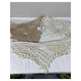 Lot of Antique  Crochet trim pteces