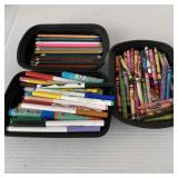 Lot of Highliter,Crayons& Pencils