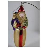 VT tGlass ornamenG Krebs Germany Santa Claus