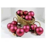 VTG Xmas Ornamentss Sledge Not Included