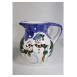Christmas Pitcher