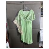 Light Green South Asian Style Anarkali